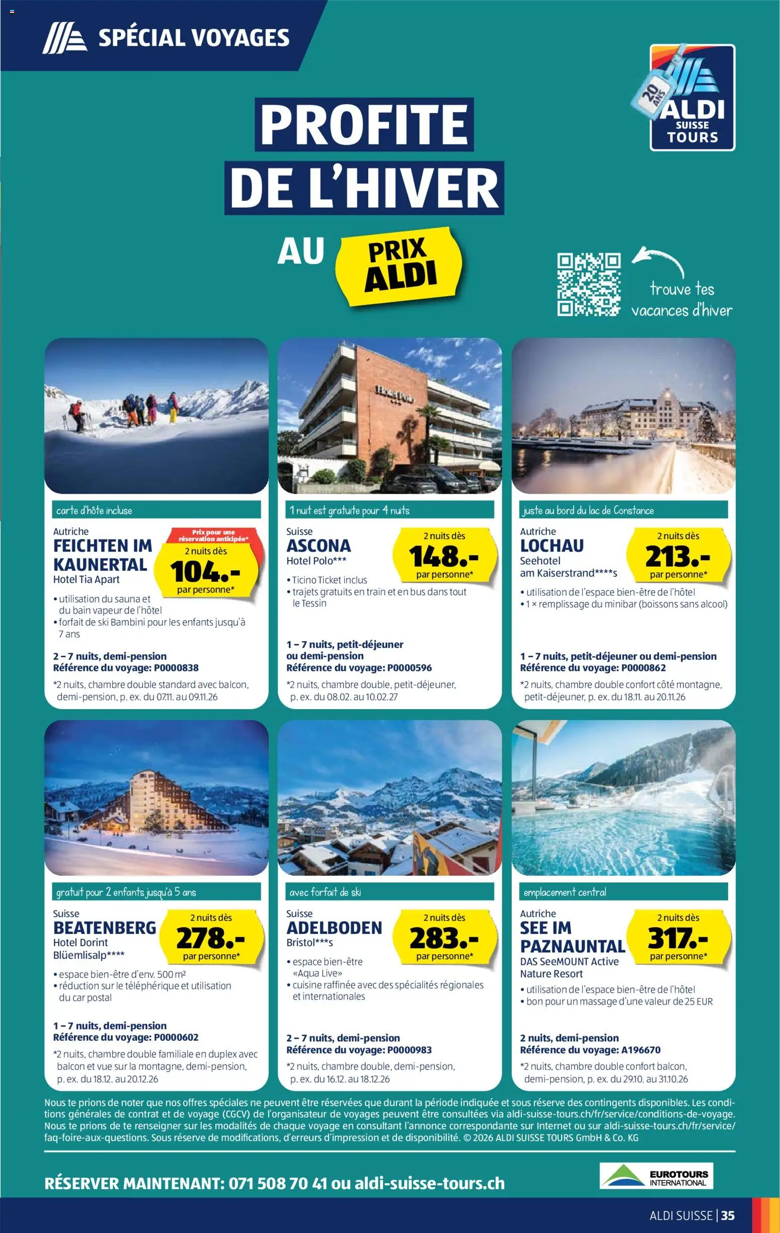 Aldi aktionen FR – gültig ab 29.10.2026 | Seite: 35 | Produkte: Ski