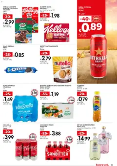Anteprima del volantino bennet volantino L'autunno In Tavola valido a partire dal 01/10/2026 | Pagina: 11 | Prodotti: Gin, Biscotti, Tè freddo, Coca Cola