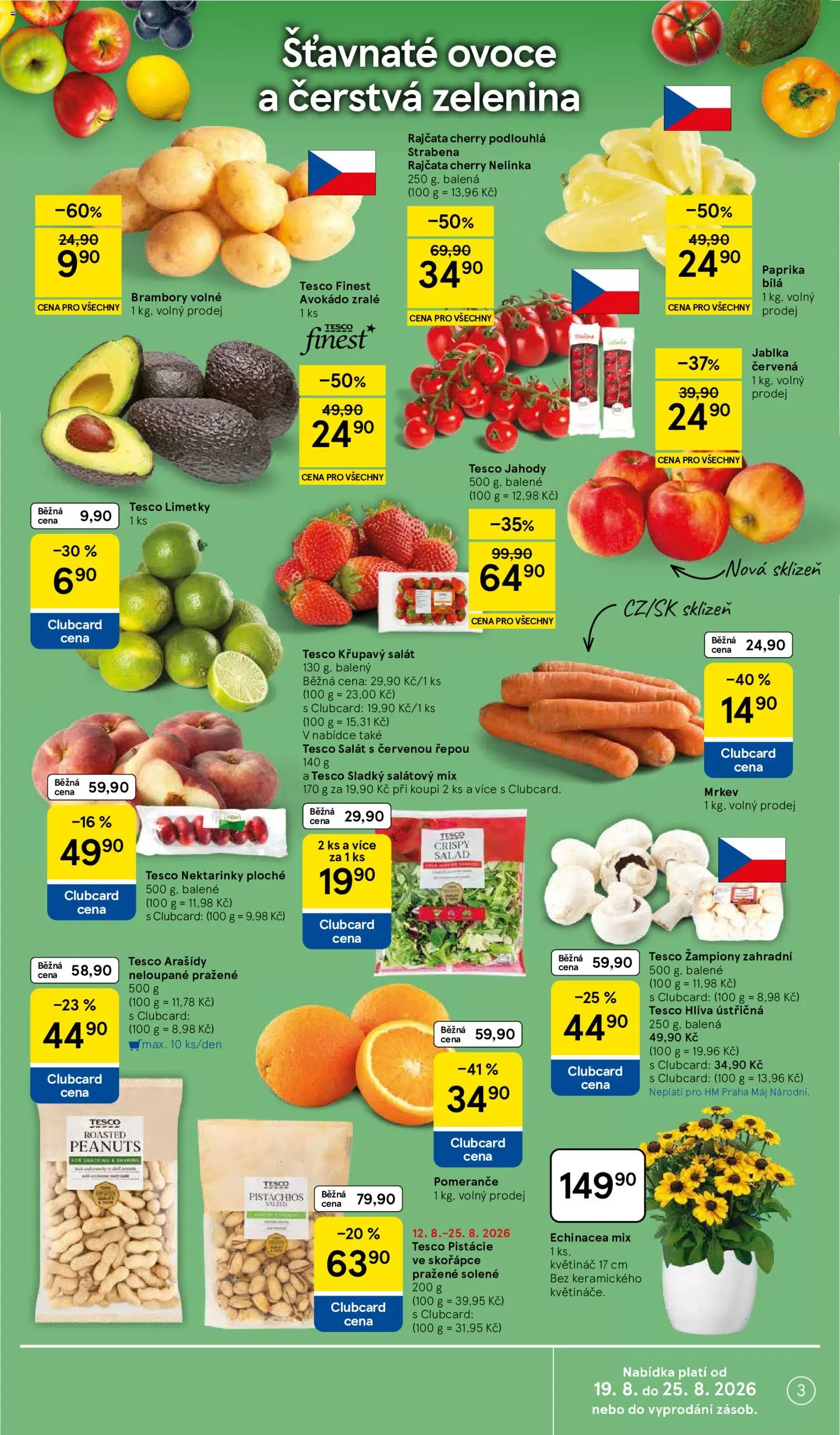 Tesco leták - Hypermarket od 19.08.2026 | Strana: 3