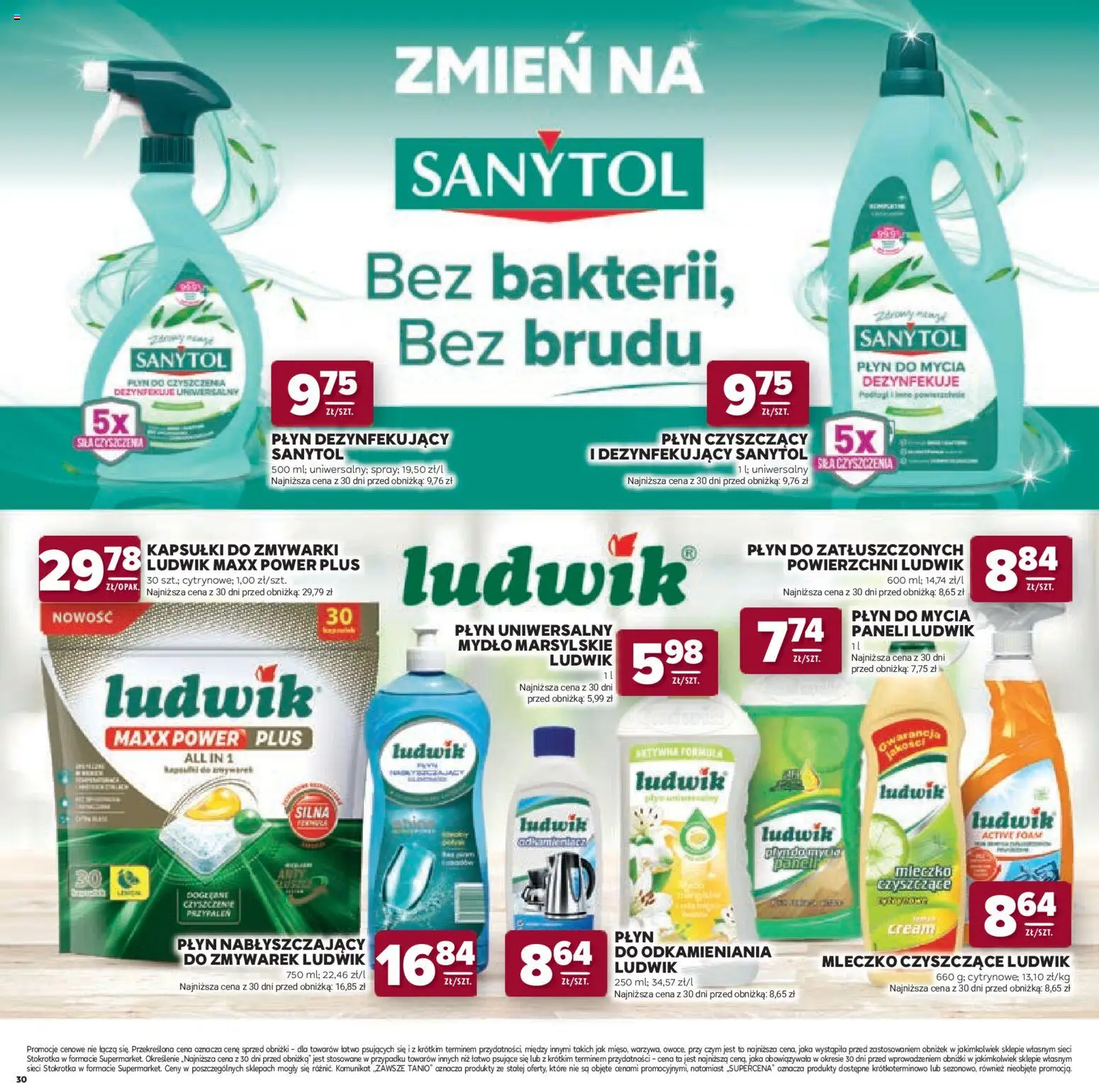 Stokrotka gazetka - Katalog Jesienne Inspiracje od 15.10.2026 | Strona: 30 | Produkty: Kapsułki, Stokrotka, Mydło, Kapsułki do zmywarki