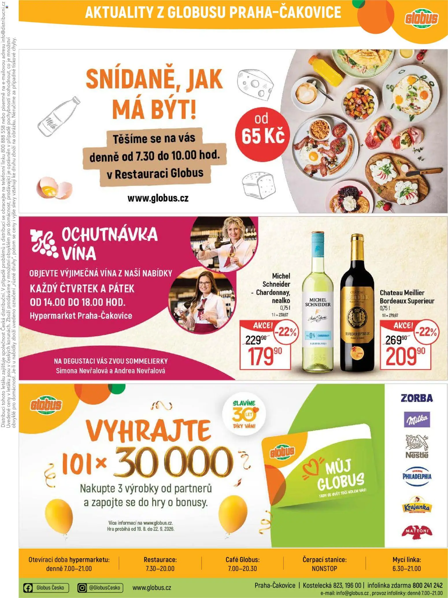 Globus leták od 09.09.2026 | Strana: 38 | Produkty: Mattoni, Globus, Milka, Philadelphia