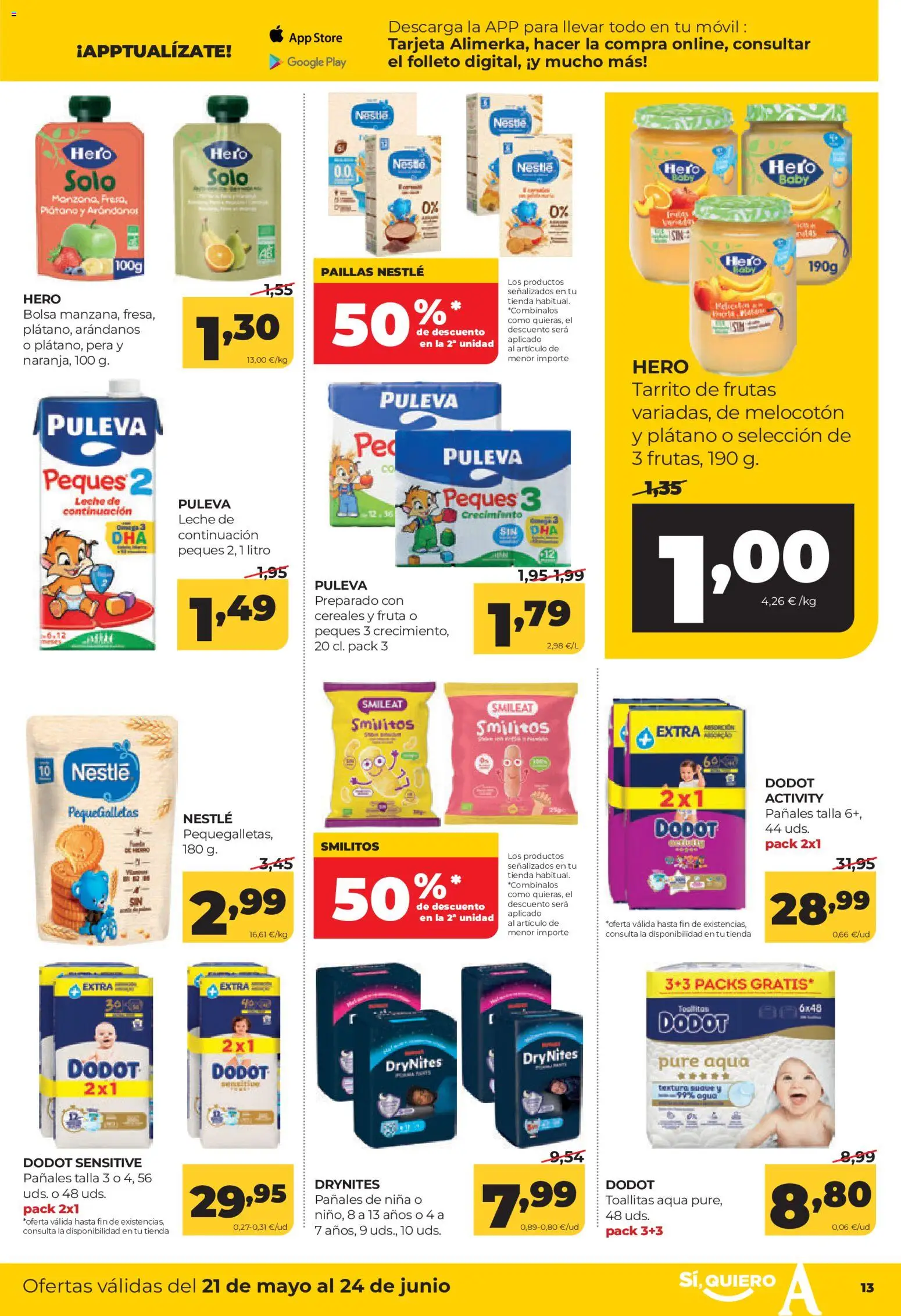 Alimerka folleto Asturias │ válido desde el 21.05.2026 | Página: 15 | Productos: Leche, Cereales, Bolsa