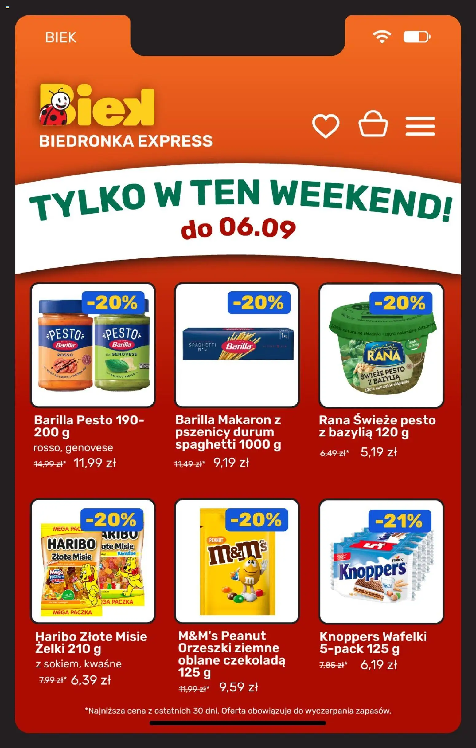 Biedronka gazetka - Biek od 04.09.2026 | Strona: 4 | Produkty: Orzeszki ziemne, Żelki, Fresco, Orzeszki