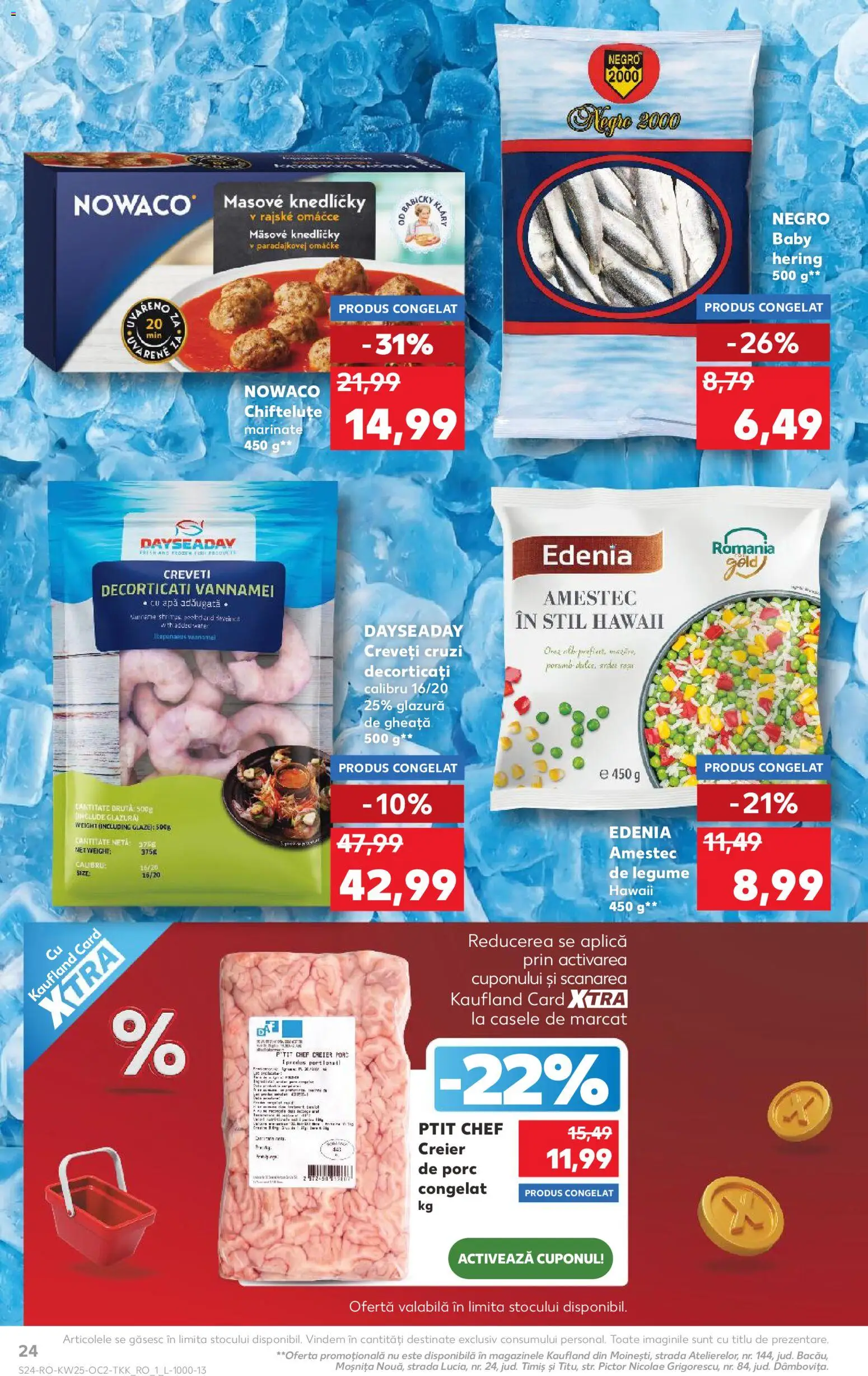 Noul catalog Kaufland – valabil de la 17.06.2026 | Pagină: 24 | Produse: Porumb, Apă, Legume