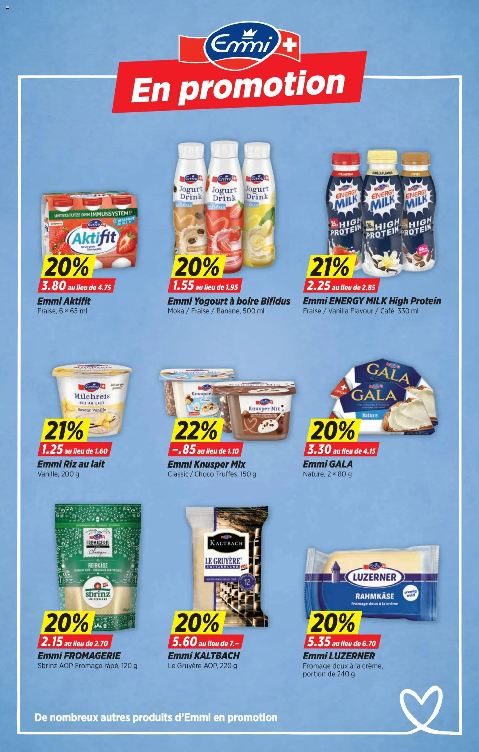 Denner aktionen FR – gültig ab 24.09.2026 | Seite: 8 | Produkte: Vanille, Pudding, Creme