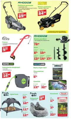 Van Cranenbroek folder - Voorbeeld van een folder van Van Cranenbroek, geldig van 27.04.2026 | Pagina: 4 | Producten: Kattenmand, Pet, Grasmaaier, Trimmer
