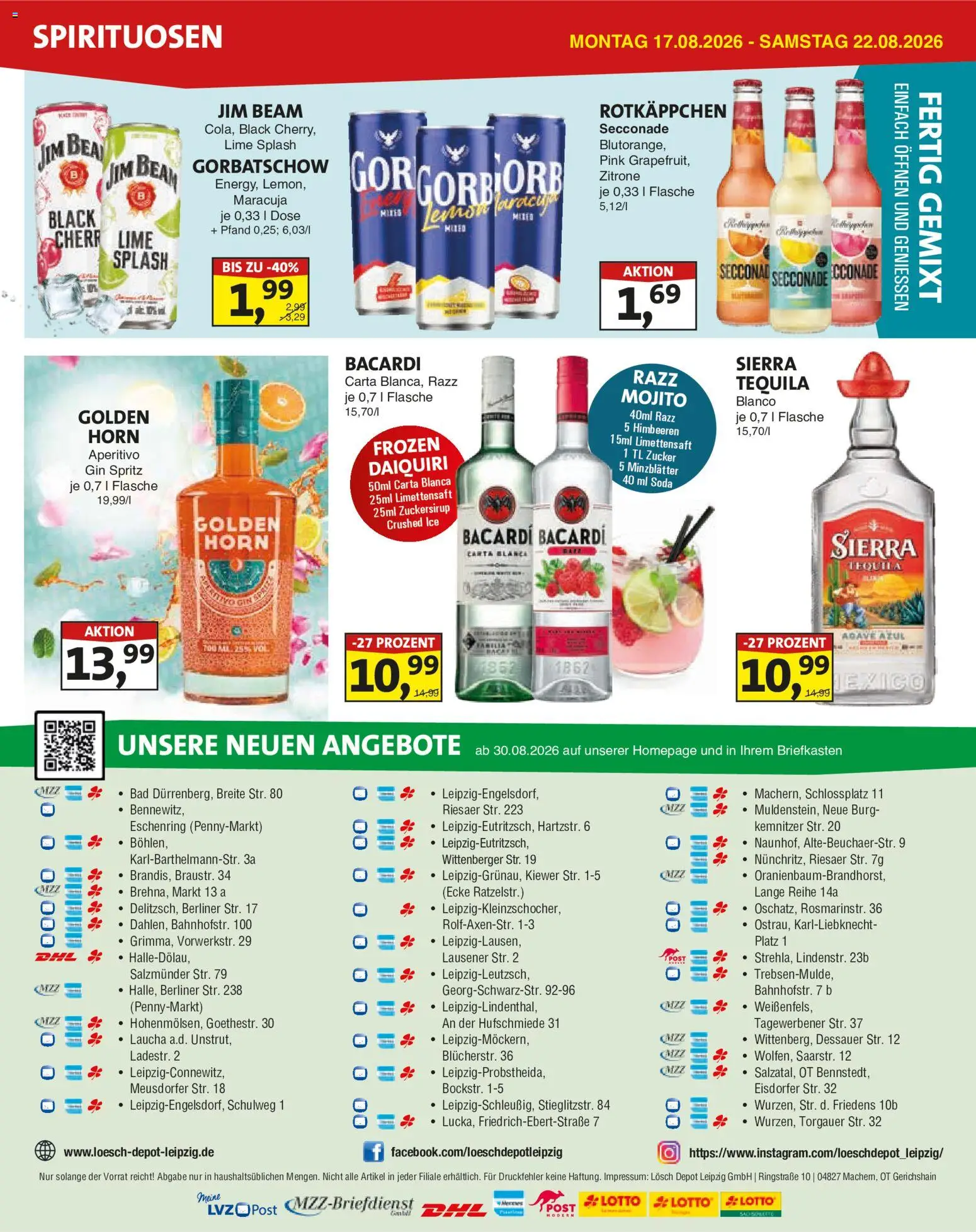 Lösch Depot Prospekt – gültig ab 17.08.2026 | Seite: 4 | Produkte: Bacardi, Bad, Zitrone, Rotkäppchen