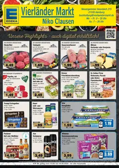 Edeka Prospekt Hamburg ab 14.09.2026 gültig