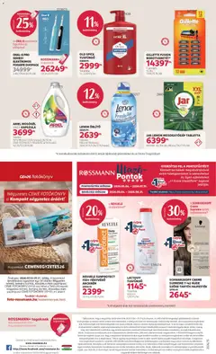 Rossmann akciós újság - amely érvényes a következő dátumtól: 2026.07.06. | Oldal: 24 | Termékek: Old spice, Öblítő, Miele, Tusfürdő