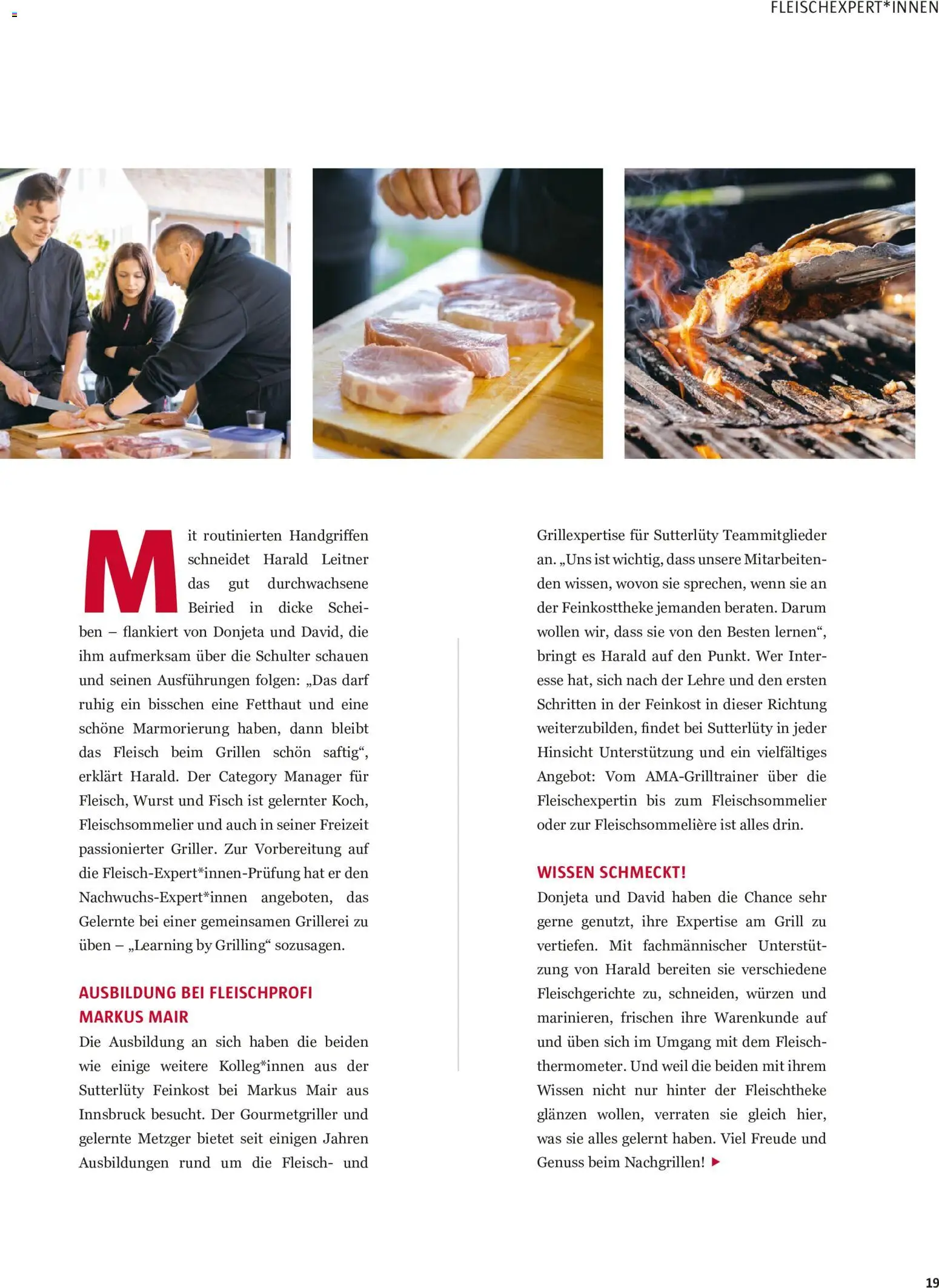 Sutterlüty Sommer 2026 gültig ab 21.10.2026 | Seite: 19 | Produkte: Wurst, Grill, Würzen, Fisch