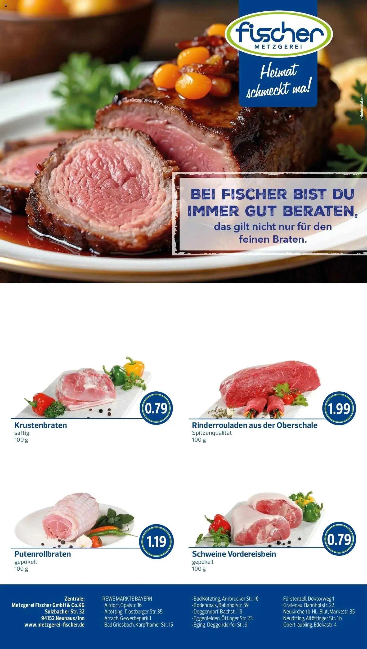 REWE Prospekt ab 28.09.2026 zum Blättern » Angebote | Seite: 14 | Produkte: Rinderrouladen, Bad, Krustenbraten