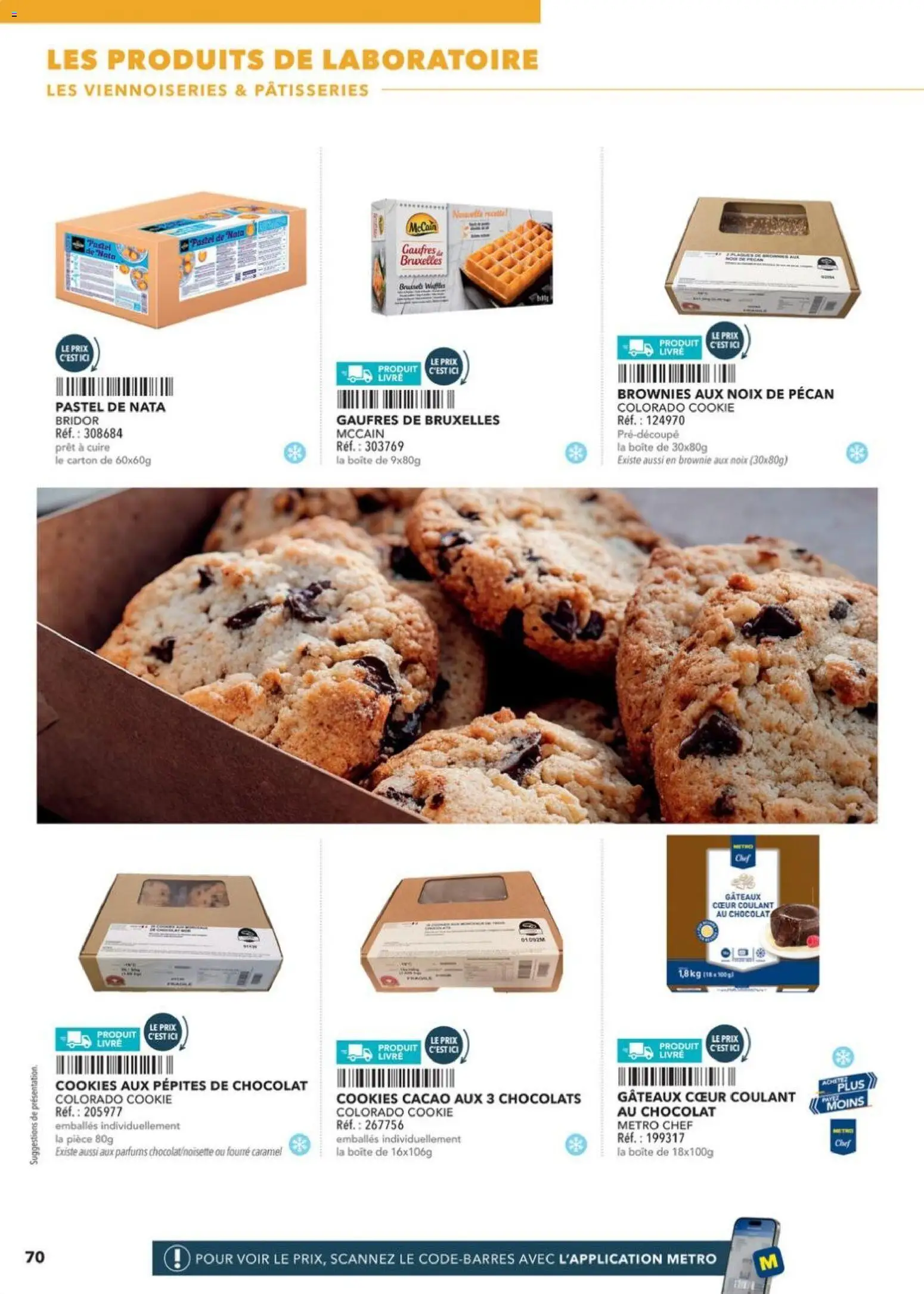{H1} | Page: 70 | Produits: Pépites de chocolat, Cookies, Gaufres, Noix