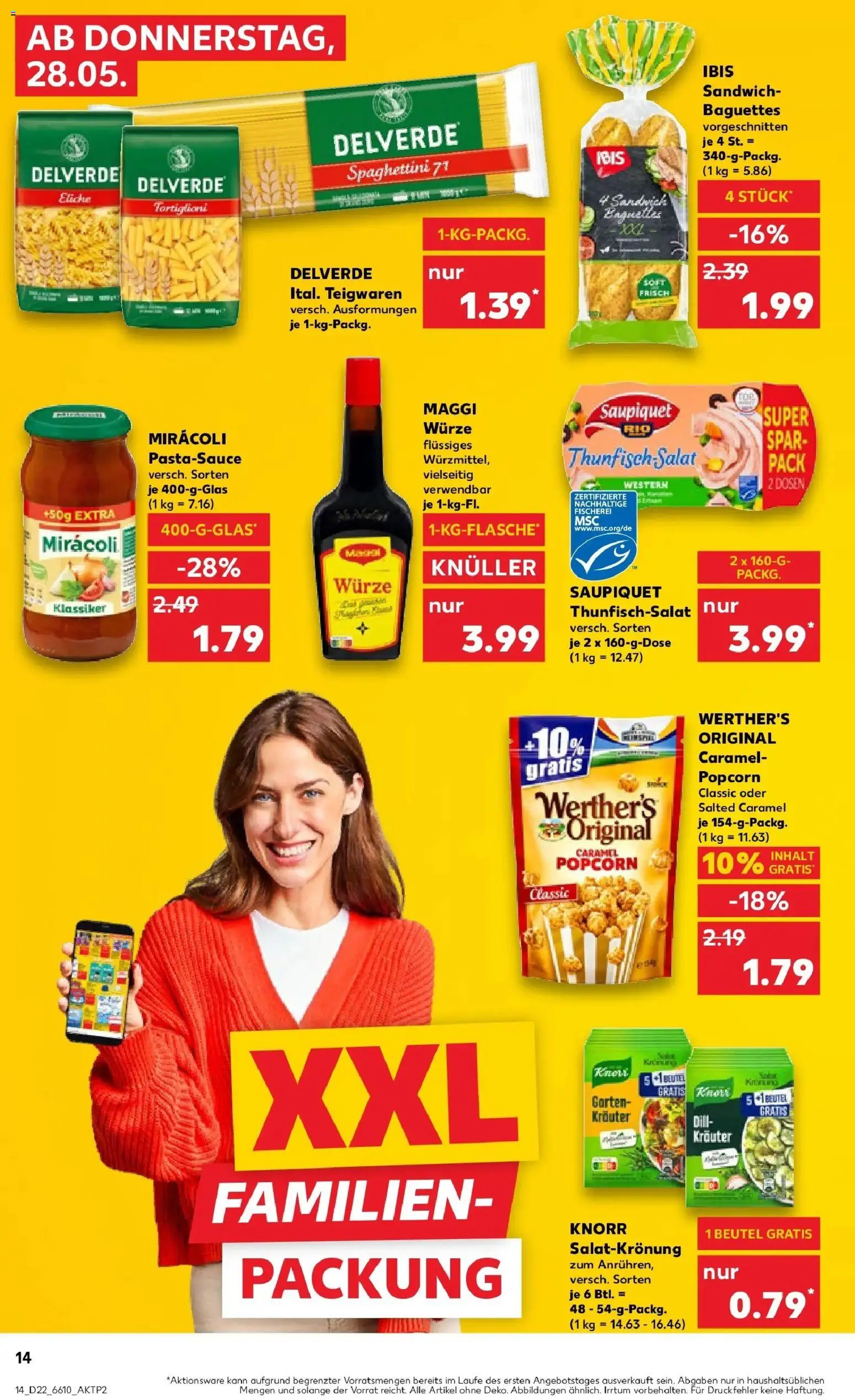 Kaufland Prospekt Erftstadt – gültig ab 26.05.2026 | Seite: 19 | Produkte: Thunfisch, Baguette, Dill, Pasta