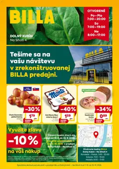 Billa leták platný od 07.10.2026