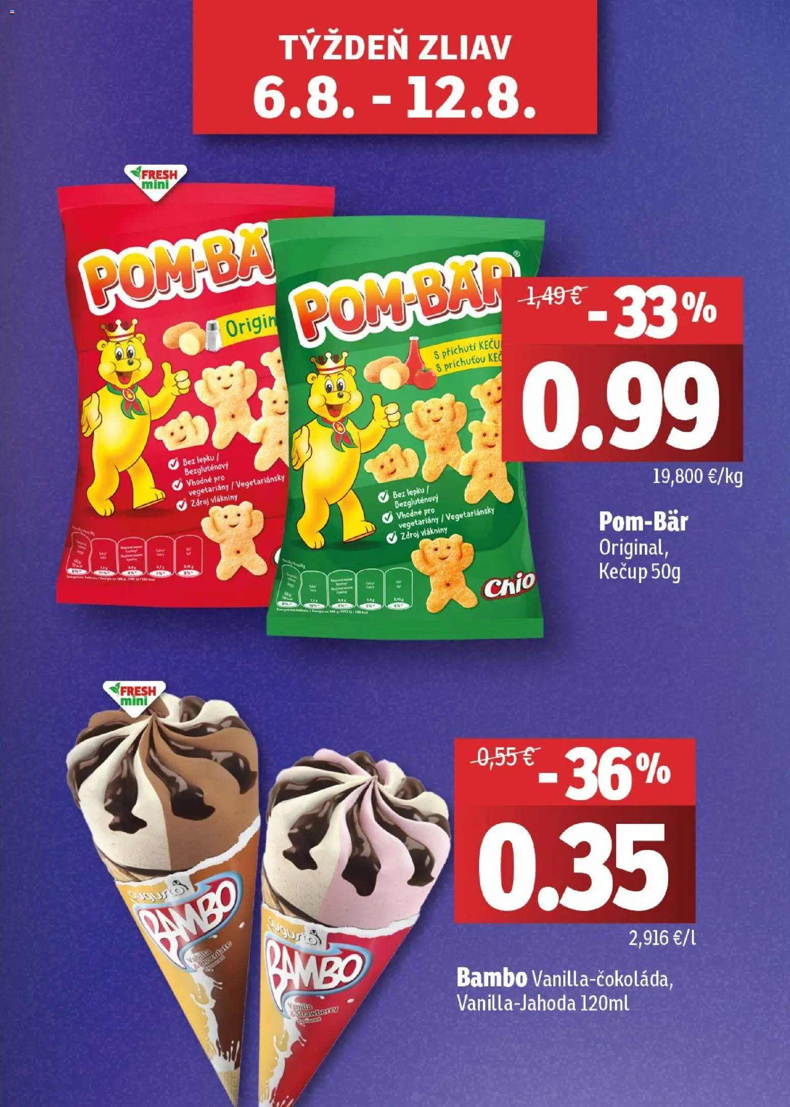 Nové Fresh akcie – leták je platný od 30.07.2026 | Strana: 3 | Produkty: Kečup