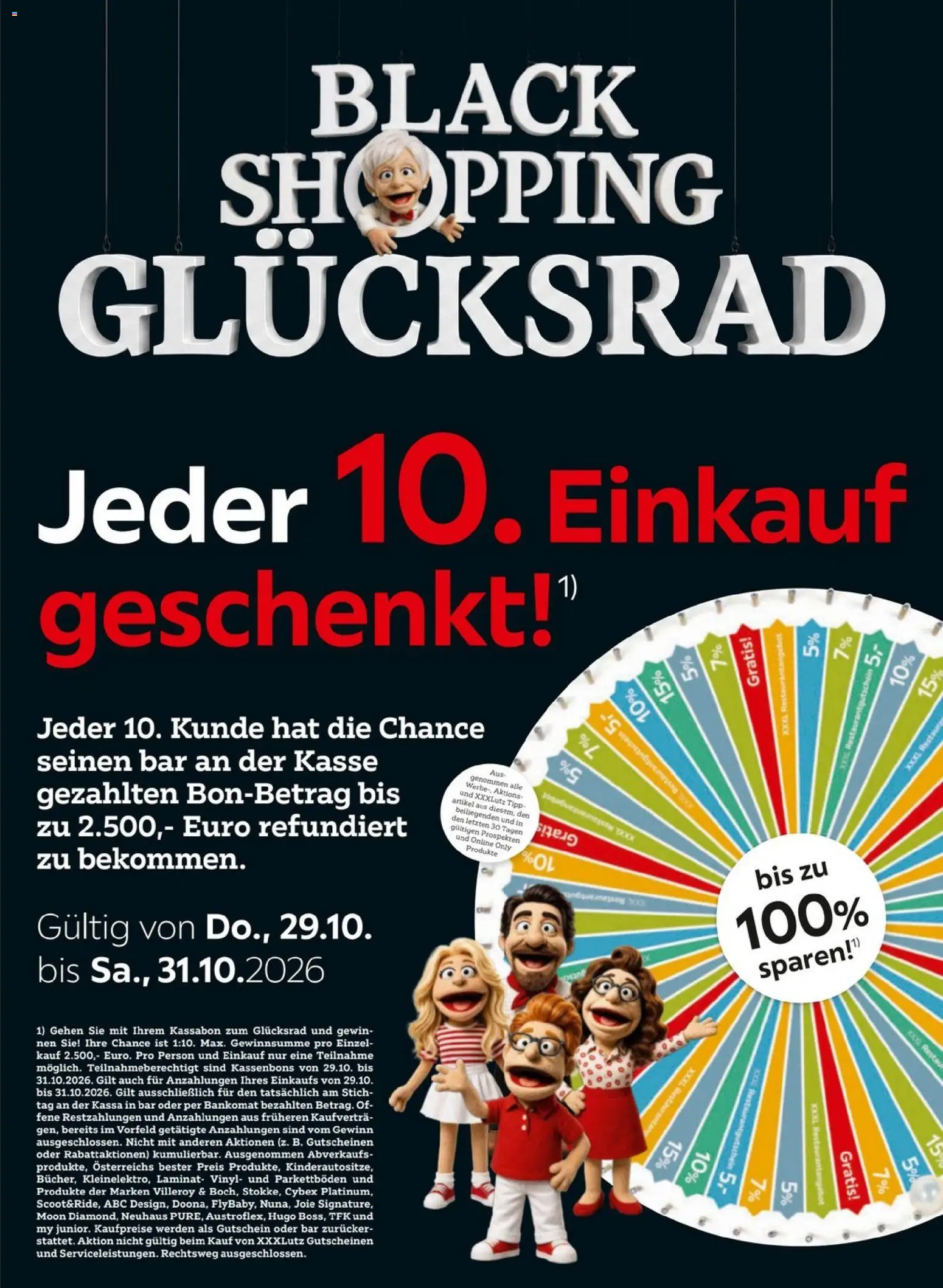 XXXLutz - Black Friday gültig ab 27.10.2026 | Seite: 1
