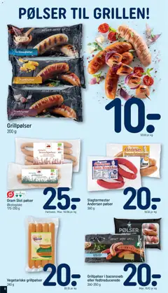 Gram Slot pølser, Økologiske 175-200 g gyldig fra 31.05.2026 | Side: 6 | Produkter: Pølser, Aparelho de barbear, Bacon, Grill