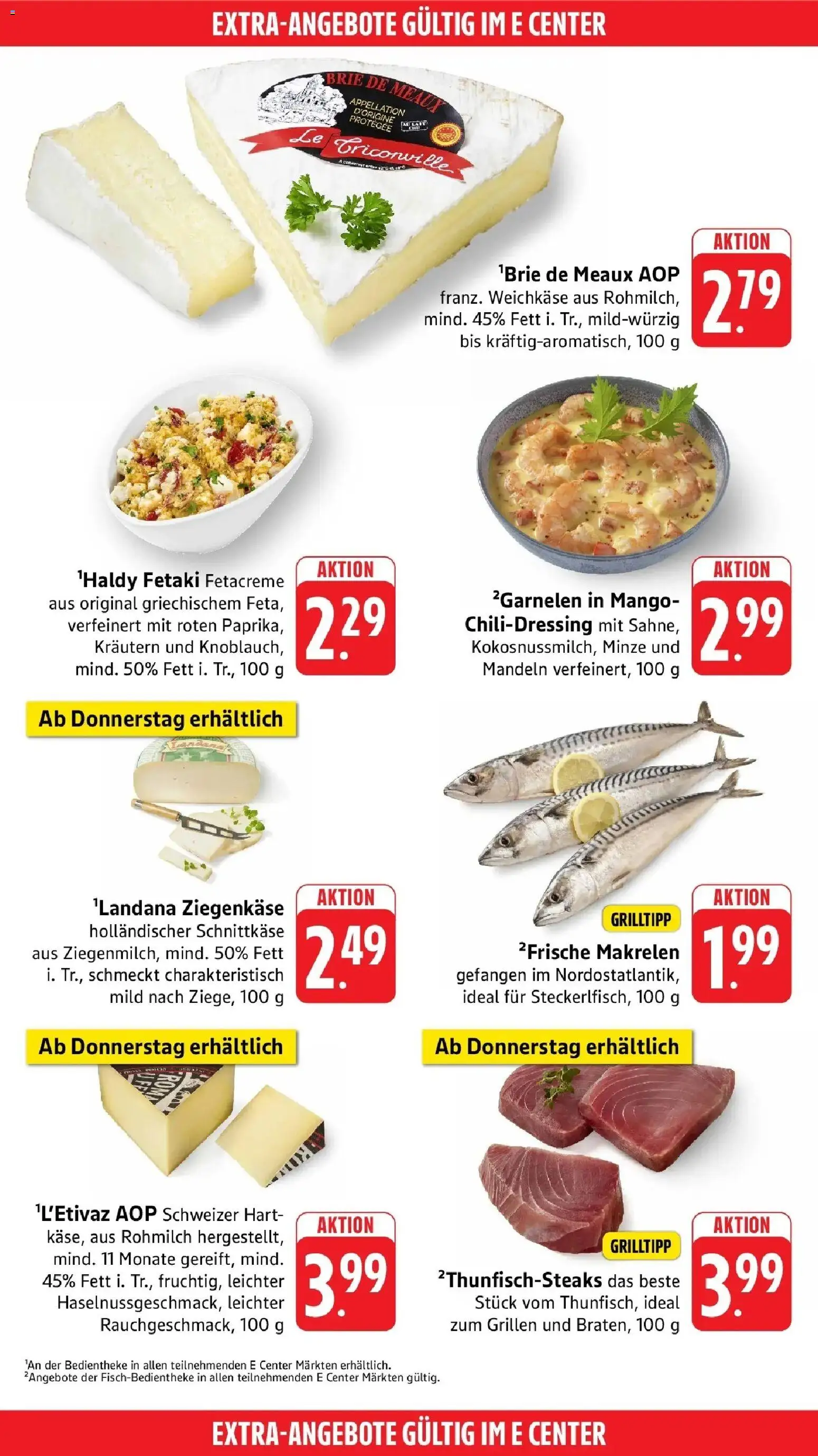 Edeka Prospekt Ditzingen – gültig ab 06.07.2026 | Seite: 44 | Produkte: Ziegenkäse, Mandeln, Mango, Knoblauch