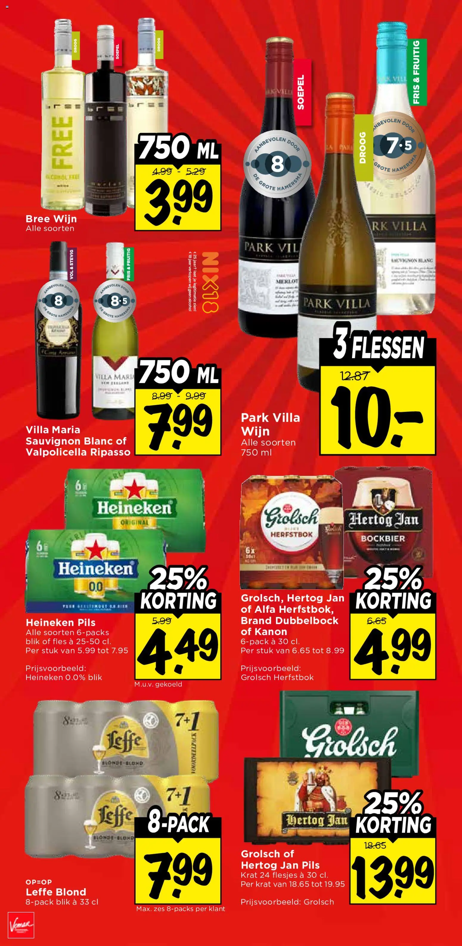 {H1} | Pagina: 29 | Producten: Wijn, Heineken, Fles, Alcohol