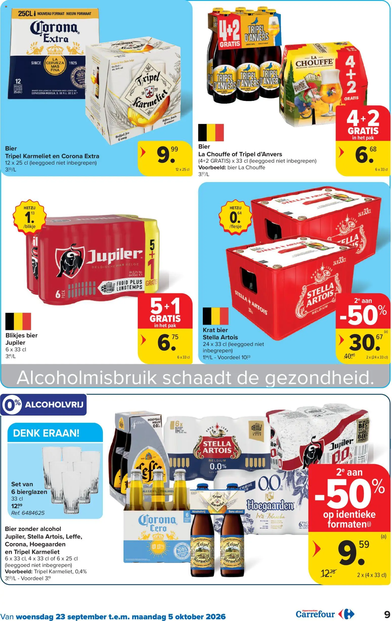 {H1} | Pagina: 9 | Producten: Bier, Corona Extra, La, Alcohol