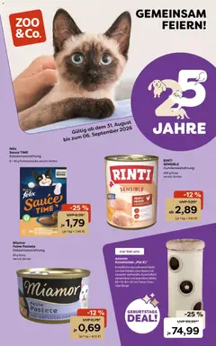 Zoo & co Prospekt ab 31.08.2026 gültig