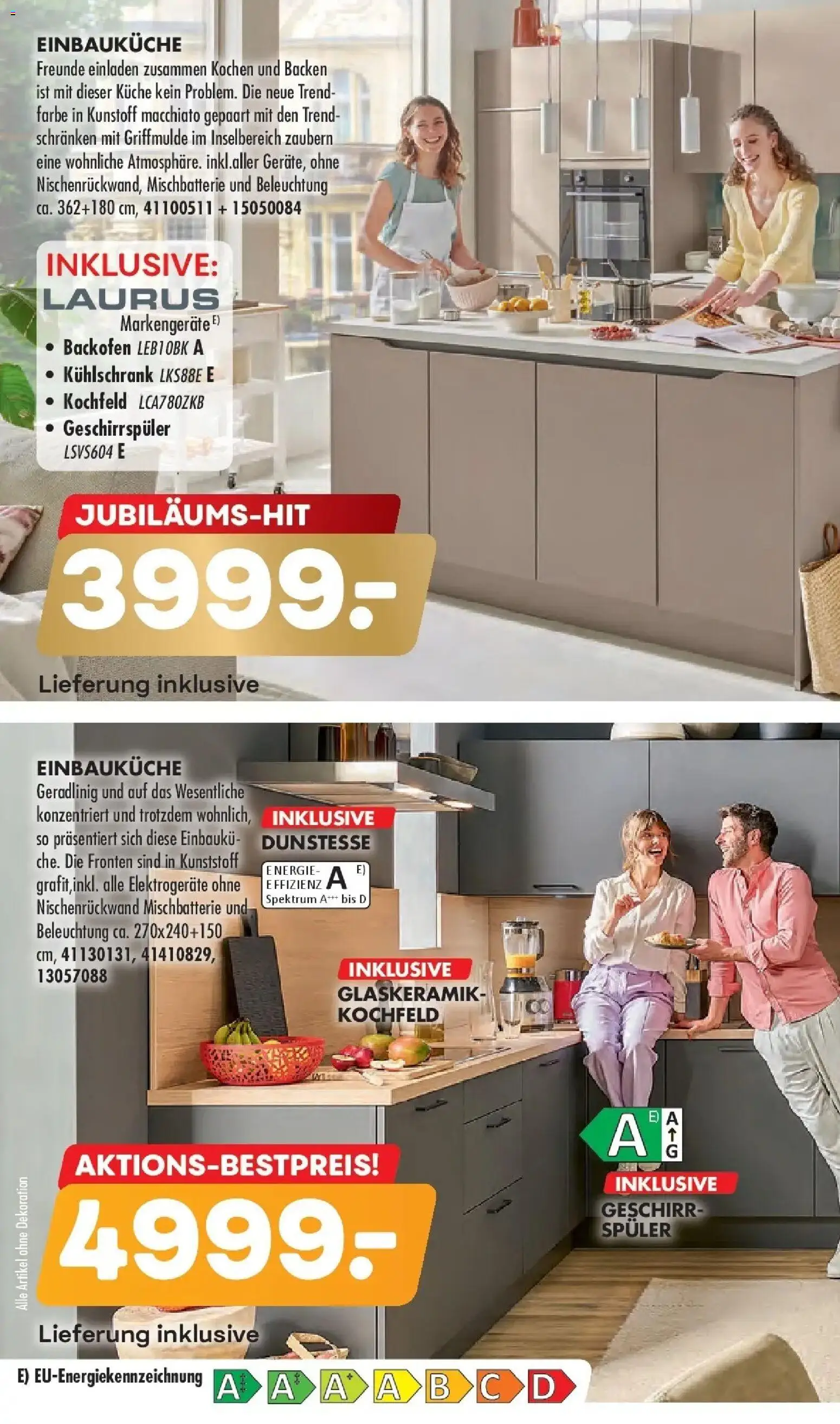 Möbel Kraft Prospekt 	 – gültig ab 11.03.2026 | Seite: 12 | Produkte: Geschirrspüler, Einbauküche, Kochfeld, Backofen