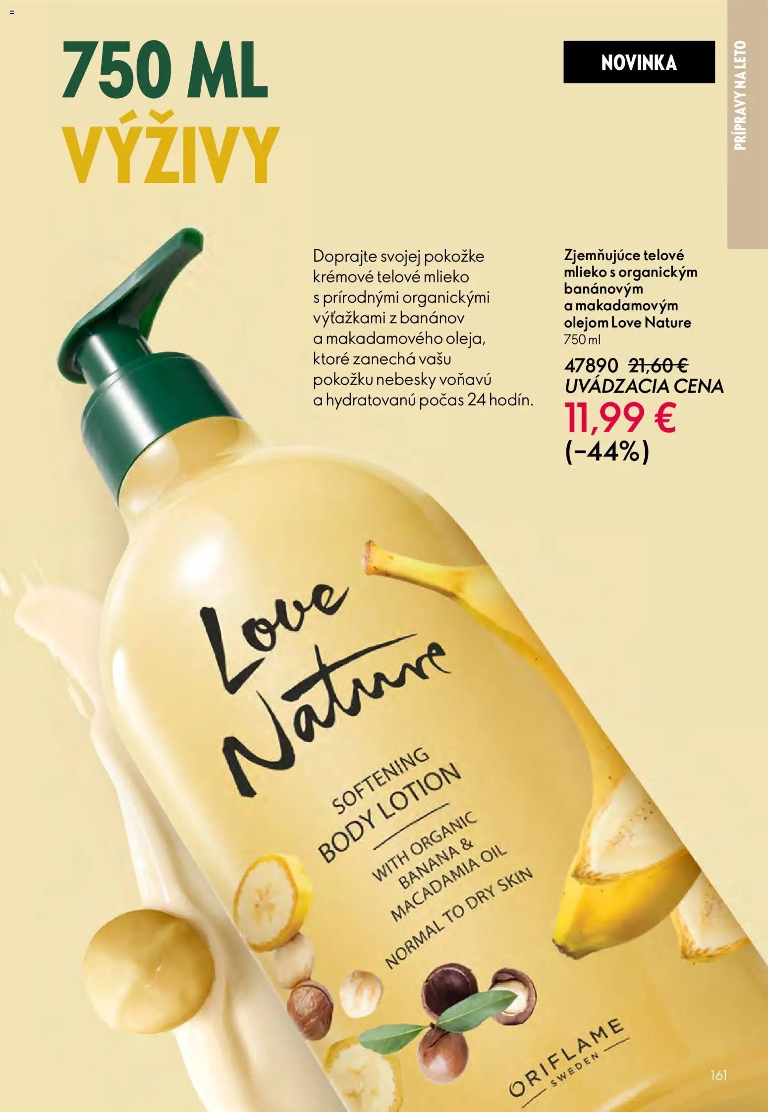 Nové Oriflame akcie – leták je platný od 27.05.2026 | Strana: 161 | Produkty: Mlieko, Telové mlieko