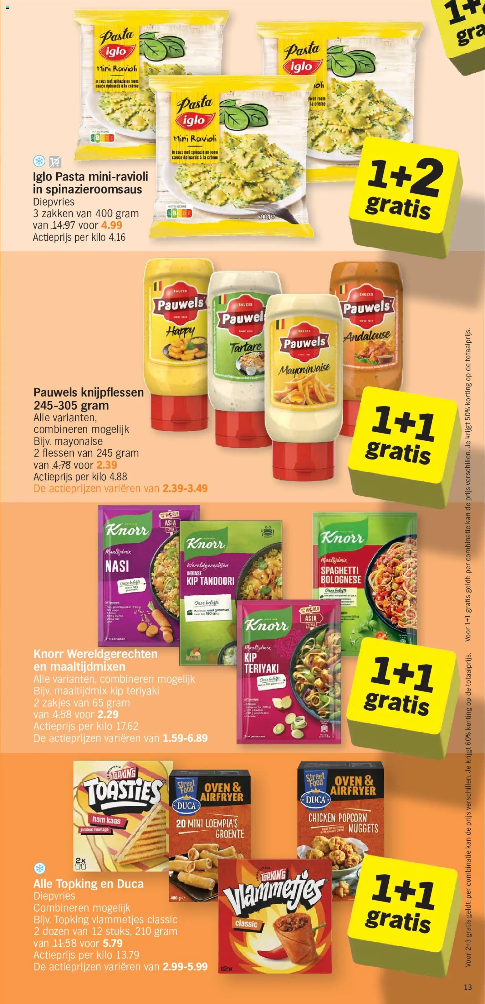 {H1} | Pagina: 13 | Producten: Room, La, Kip, Mayonaise