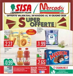 Anteprima del volantino SISA volantino Mercadò valido a partire dal 28.05.2026