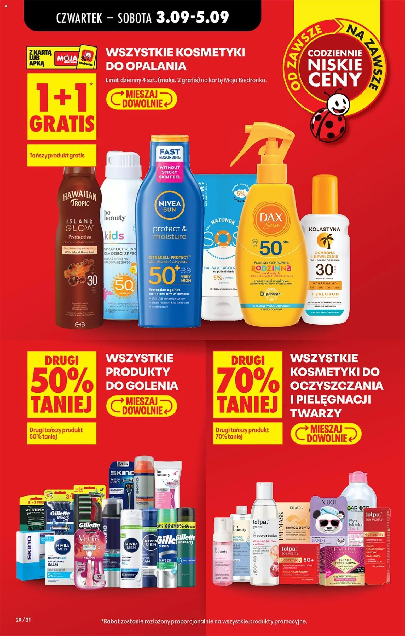 Biedronka Polsko leták - Codziennie niskie ceny od 03.09.2026 | Strana: 20 | Produkty: Vitamin c, Nivea