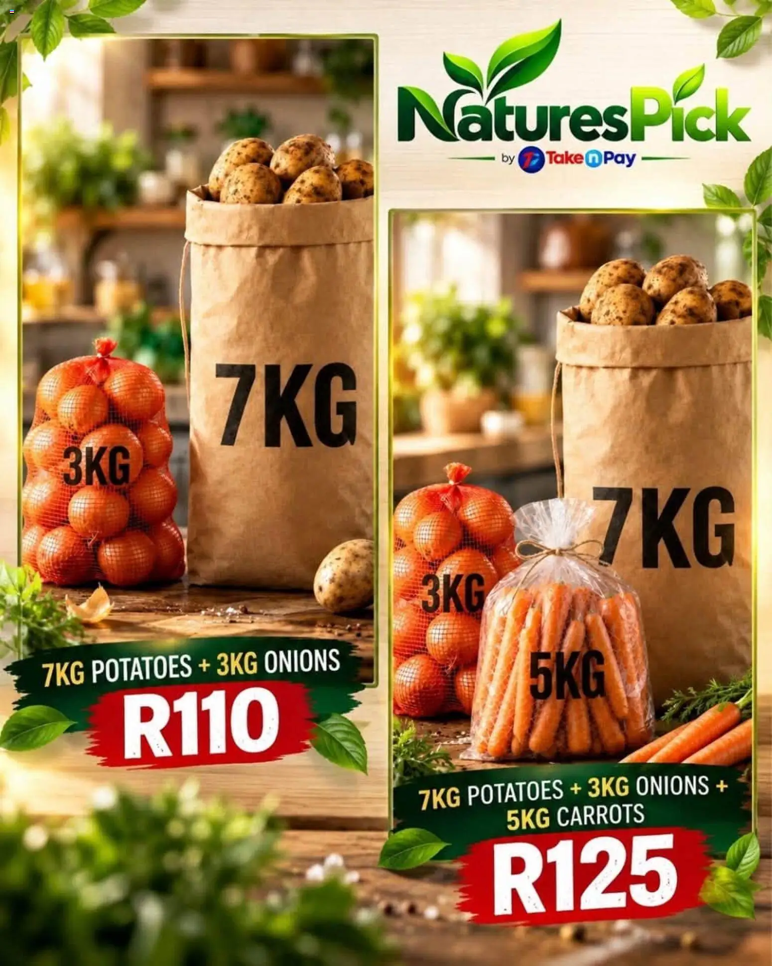 New Take n Pay catalogue – valid from 18/10/2026 | Page: 16 | Products: Carrots, Potatoes, Onions