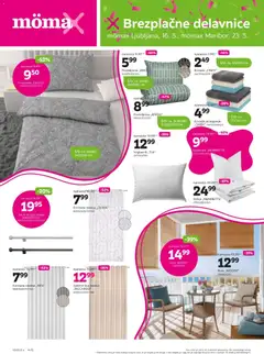 Mömax katalog akcije – veljaven od 11.05.2026 | Stran: 14 | Izdelki: Vzglavnik, Rolo, Odeja, Posteljnina