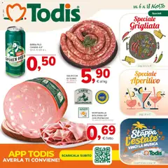 Anteprima del volantino Todis volantino Sicilia valido a partire dal 06/08/2026