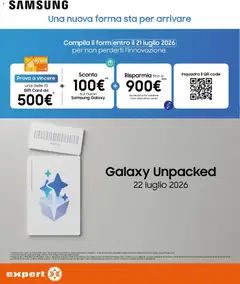 Anteprima del volantino Expert volantino valido a partire dal 16/07/2026 | Pagina: 8 | Prodotti: Samsung Galaxy, Samsung