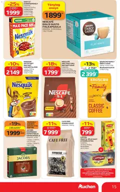 NESQUIK OPTISTART INSTANT KAKAÓITALPOR, Nesquik Optistart Instant Kakaóitalpor classic, 600 g - amely érvényes a következő dátumtól: 2026.09.10. | Oldal: 15