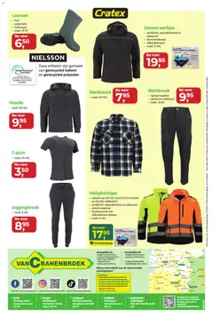 Van Cranenbroek folder / publicité - Voorbeeld van een folder van Van Cranenbroek, geldig van 12/10/2026 | Pagina: 6 | Producten: Laarzen, Werkbroek, Hoodie