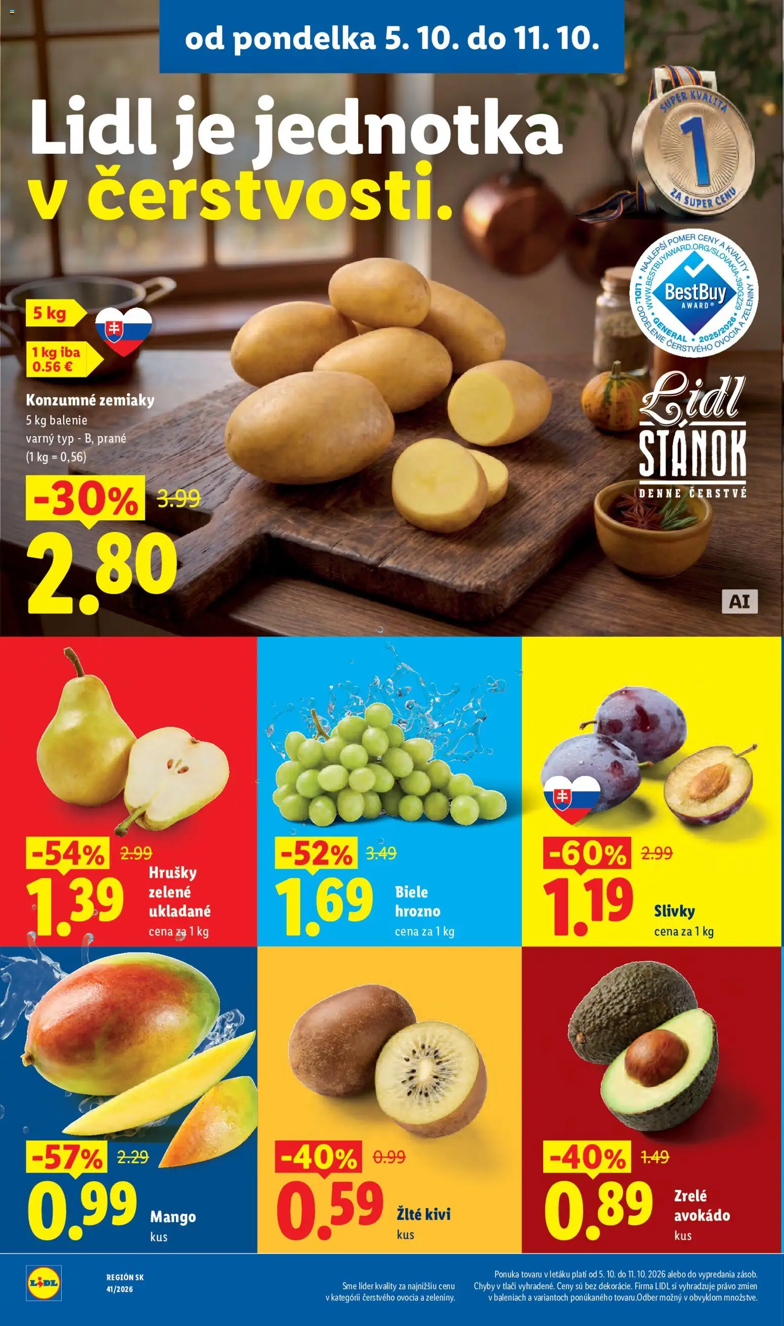 Nové Lidl akcie – leták je platný od 05.10.2026 | Strana: 12