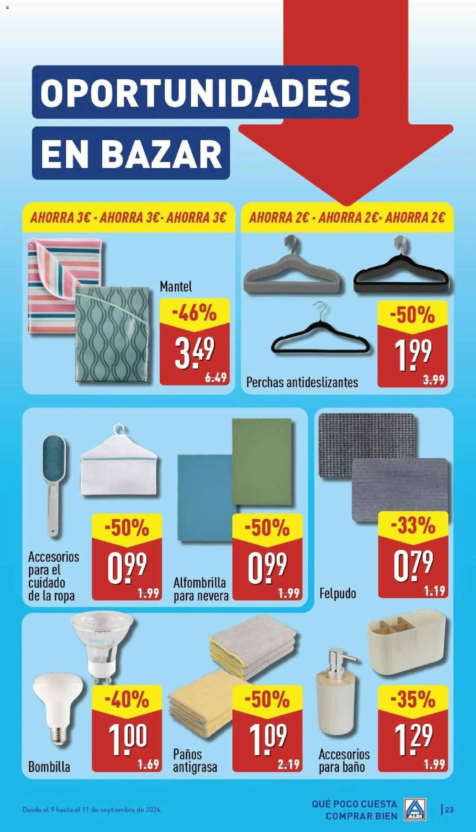 Aldi folleto Canarias │ válido desde el 07/09/2026 | Página: 23