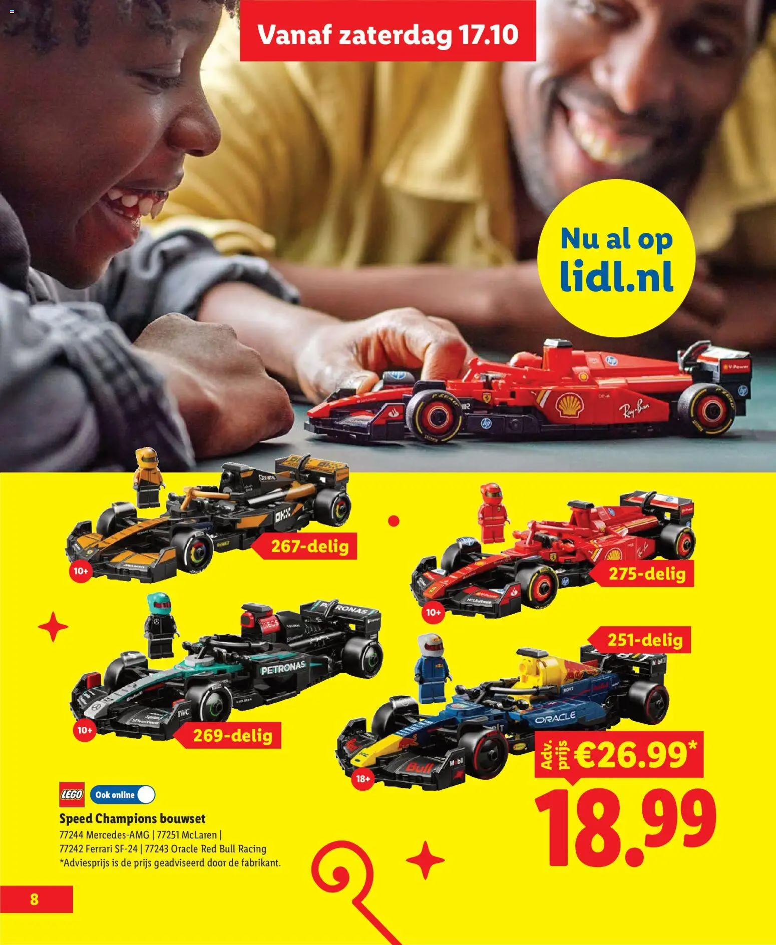 {H1} | Pagina: 8 | Producten: Red Bull, LEGO