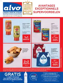 Alvo publicité - Voorbeeld van een folder van Alvo, geldig van 09/09/2026