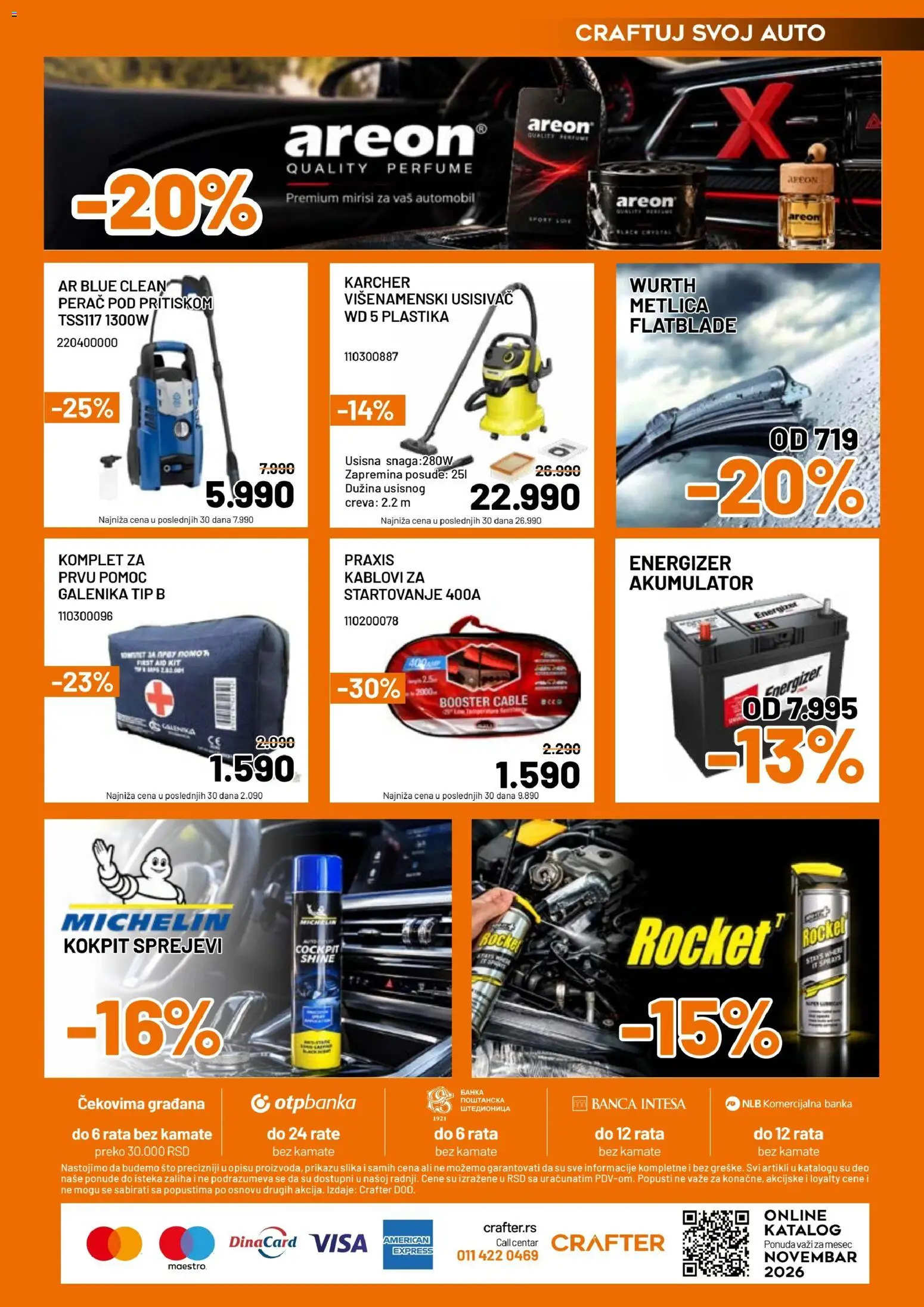 Crafter katalog - važi od 26.10.2026 | Strana: 12 | Proizvode: Usisivač, Sto, Posuđe