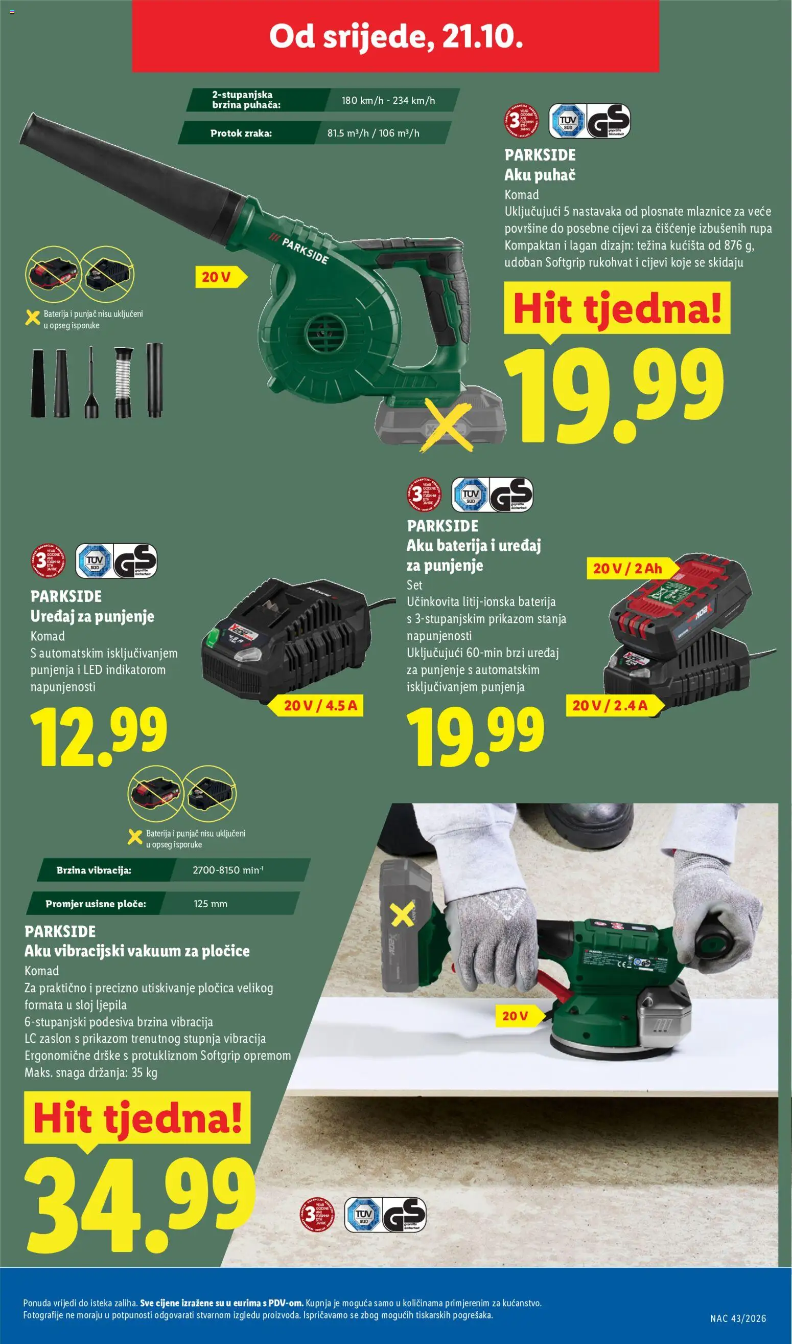 Lidl katalog | vrijedi od 19.10.2026 | Stranica: 43