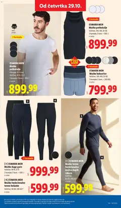 ESMARA MEN Muške bokserice, 3 komada - pregled Lidl kataloga - važi od 29.10.2026 | Strana: 81 | Proizvode: Termo helanke, Helanke, Bokserice, Muške bokserice