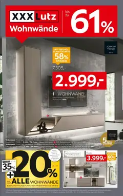 XXXLutz Wohnwände ab 22.08.2026 gültig