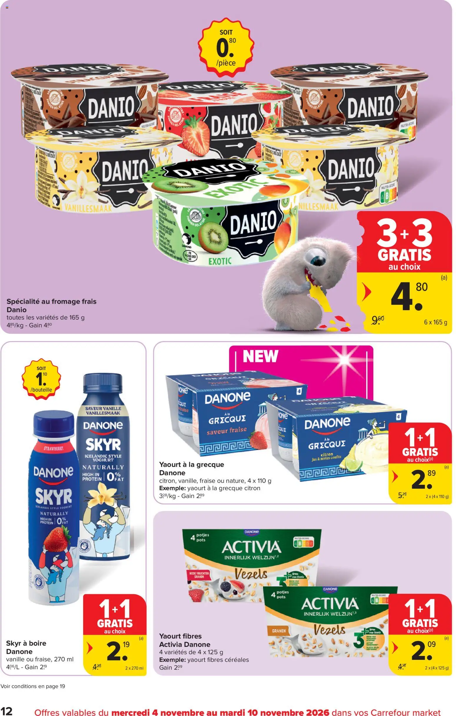 {H1} | Pagina: 12 | Producten: Granen, Vanille, Skyr, Yoghurt
