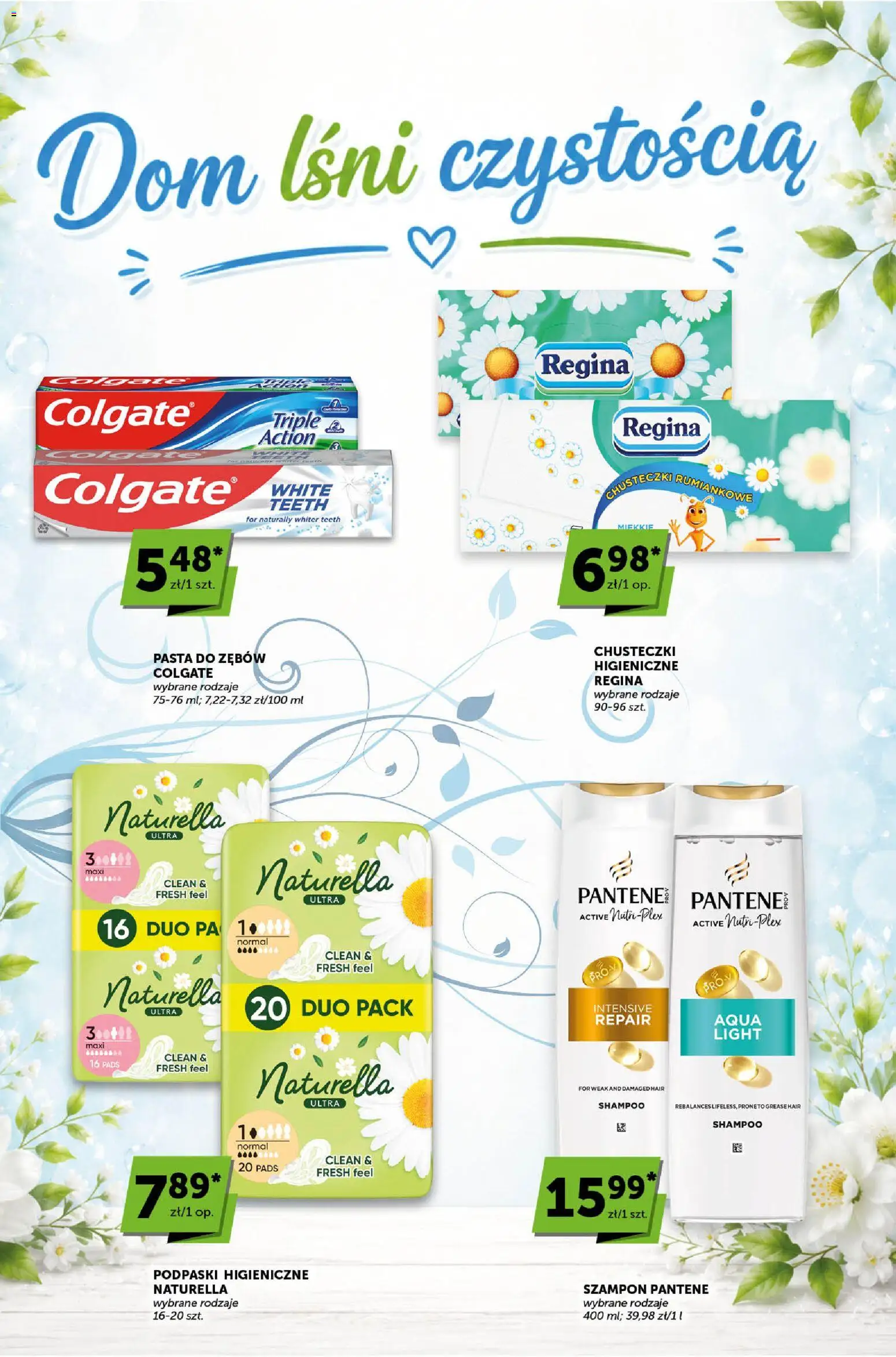 ABC gazetka - Sprawdź, co więcej od 06.08.2026 | Strona: 9 | Produkty: Podpaski, Szampon, Pasta do zębów