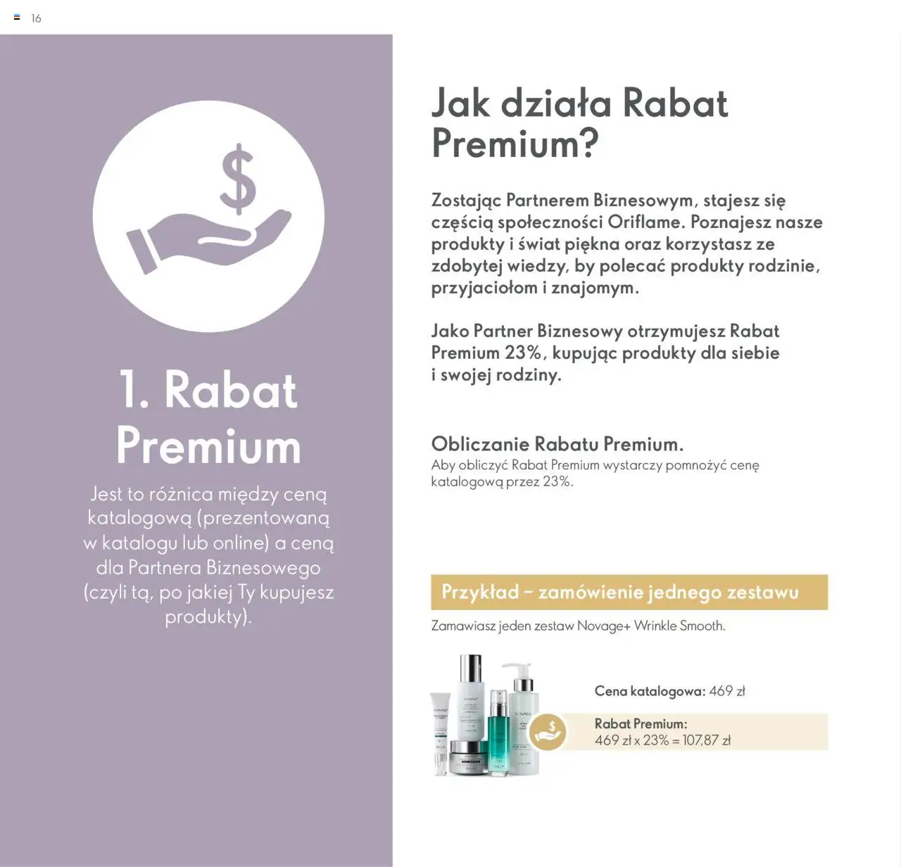 Oriflame Katalog - Strefa Korzyści Premium od 23.01.2024 | Strona: 16