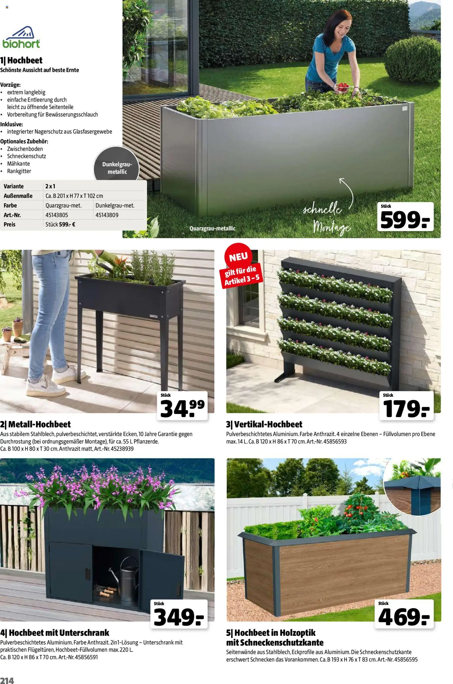 Hagebau Gartenjahr gültig ab 13.03.2026 | Seite: 214