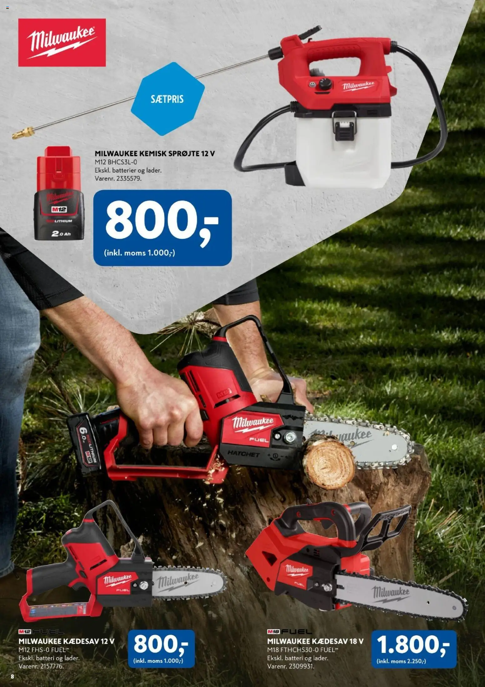 Davidsen tilbudsavis – gyldig fra 11.06.2026 | Side: 8 | Produkter: Batterier, Batteri