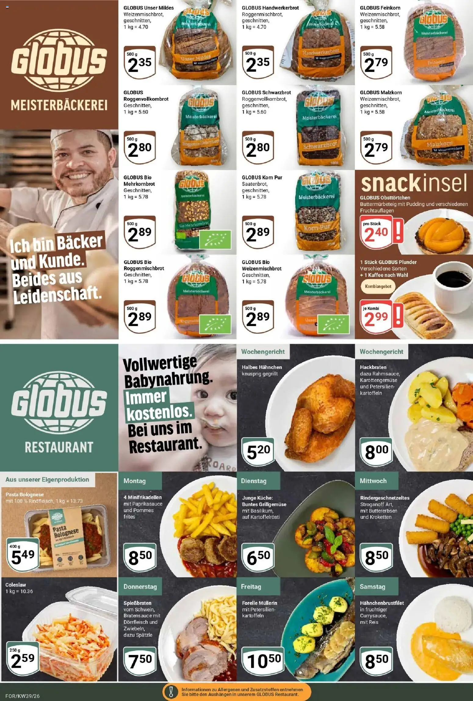 Globus Prospekt Forchheim (ab 21.09.2026) » Angebote online | Seite: 7 | Produkte: Kaffee, Kartoffeln, Pasta, Reis